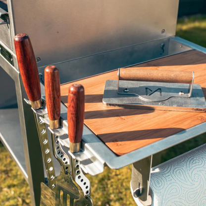 Signature Spatula | Mirror-Polished Stainless Steel BBQ Tool