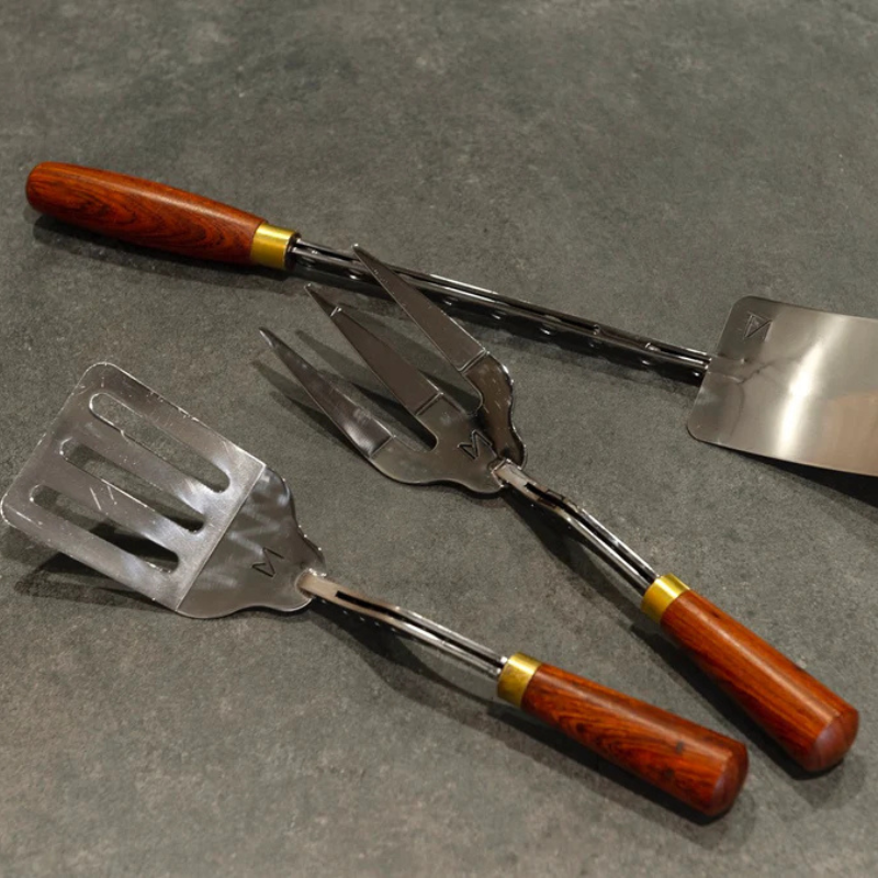 Signature Spatula | Mirror-Polished Stainless Steel BBQ Tool