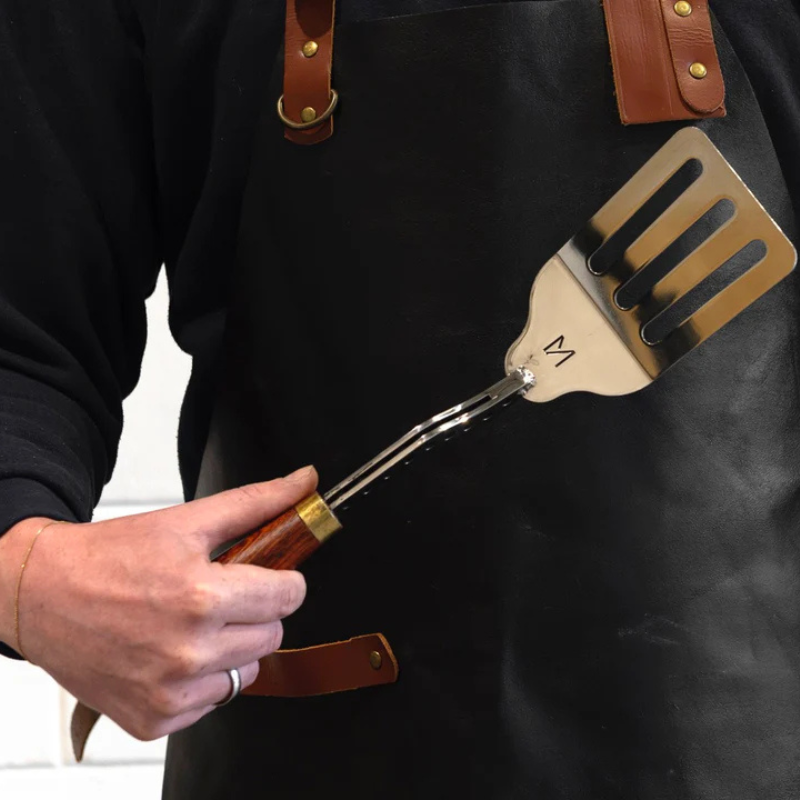 Signature Spatula | Mirror-Polished Stainless Steel BBQ Tool