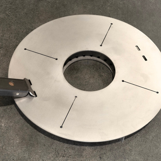 Teppanyaki Hotplate | Round Stainless Steel Grill Accessory for 'O' Grill
