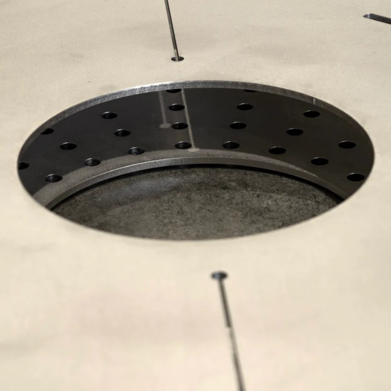 Teppanyaki Hotplate | Round Stainless Steel Grill Accessory for 'O' Grill