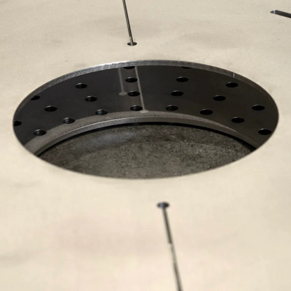 Teppanyaki Hotplate | Round Stainless Steel Grill Accessory for 'O' Grill