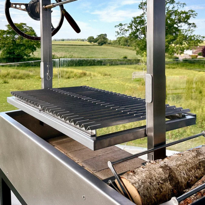 The Asador Nino Grill Only | Handmade Stainless Steel Argentine Grill