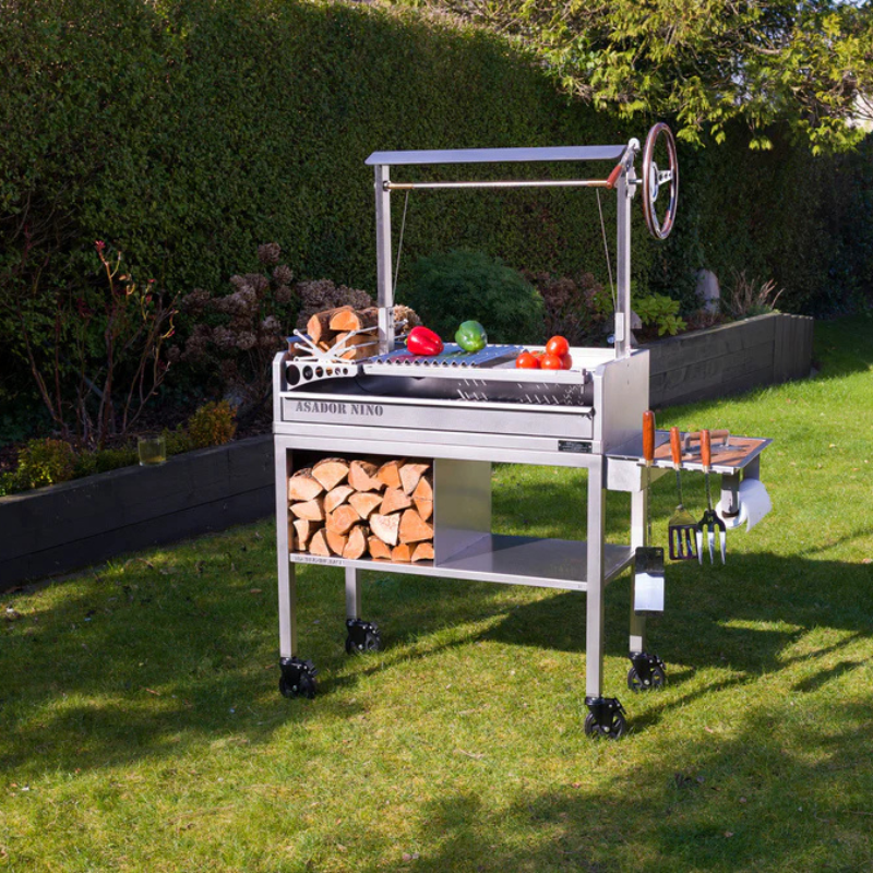 The Asador Nino Grill Only | Handmade Stainless Steel Argentine Grill