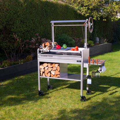 The Asador Nino Grill Only | Handmade Stainless Steel Argentine Grill