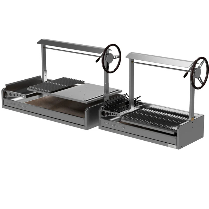 The Asador Nino Grill Only | Handmade Stainless Steel Argentine Grill