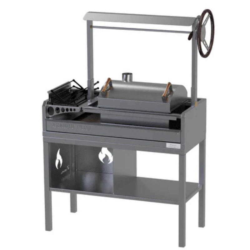 The Asador Nino Grill Only | Handmade Stainless Steel Argentine Grill