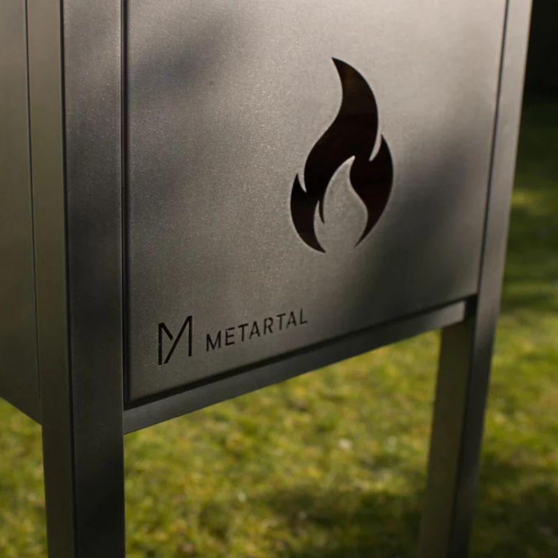 Blazin Base for Asador Nino | Handmade Stainless Steel Grill Stand