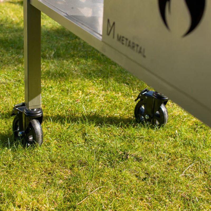 Blazin Base for Asador Nino | Handmade Stainless Steel Grill Stand