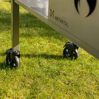 Blazin Base for Asador Nino | Handmade Stainless Steel Grill Stand