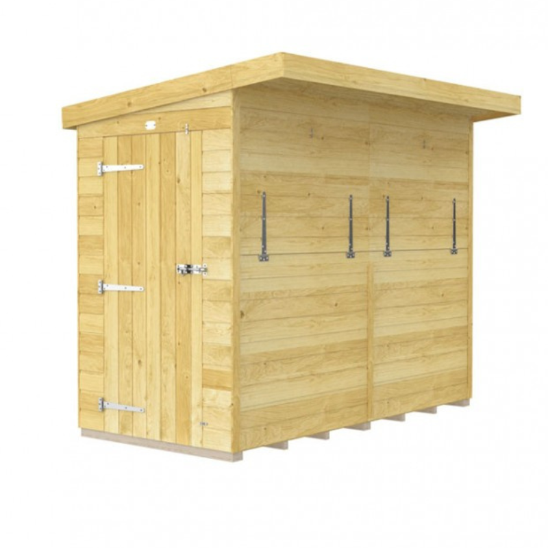 Madagascar 8ft x 4ft Timber Outdoor Bar – Garden Entertaining Hub