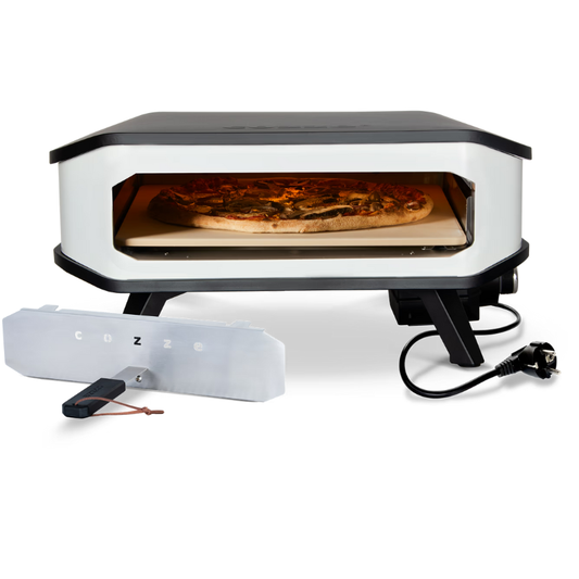 Cozze 17" Electric Pizza Oven – Large Outdoor Oven with Stone Plate