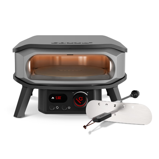 Cozze 13" Electric Pizza Oven with Rotating Stone – Indoor/Outdoor