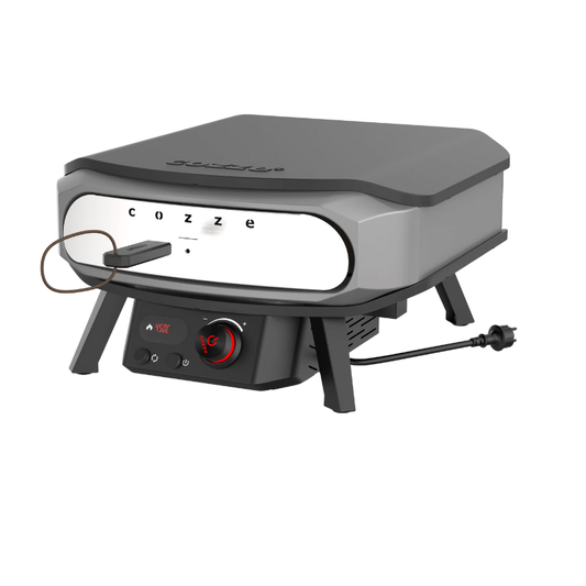 Cozze 17" Electric Pizza Oven with Rotating Stone – Indoor/Outdoor