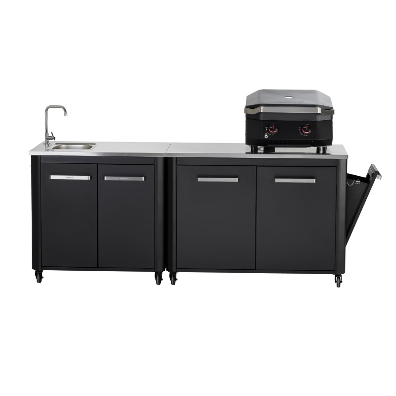 Cozze Outdoor Kitchen 120 – Compact Garden Cooking Unit with Storage