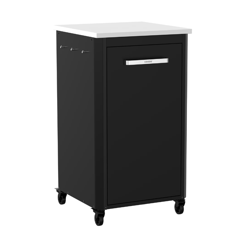 Cozze Outdoor Kitchen 60 – Tall Pizza Oven Table with Storage
