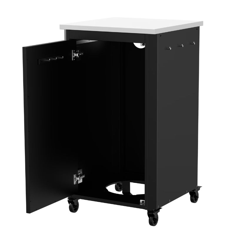 Cozze Outdoor Kitchen 60 – Tall Pizza Oven Table with Storage