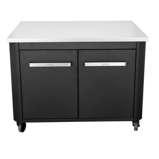 Cozze Outdoor Kitchen 90 Low – BBQ Table for Plancha or Combo Grill
