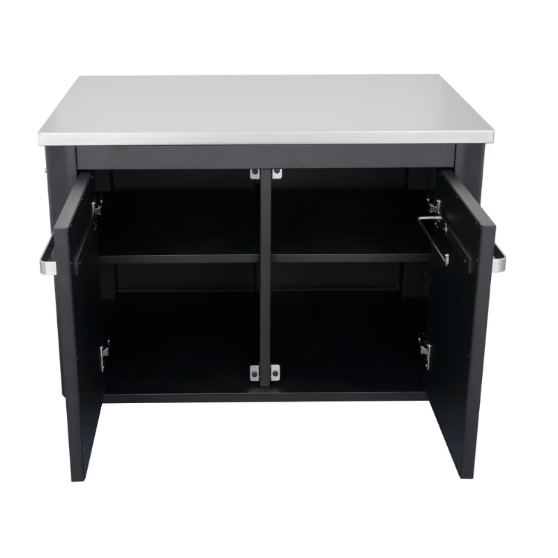 Cozze Outdoor Kitchen 90 Low – BBQ Table for Plancha or Combo Grill