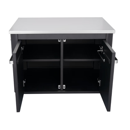 Cozze Outdoor Kitchen 90 Low – BBQ Table for Plancha or Combo Grill