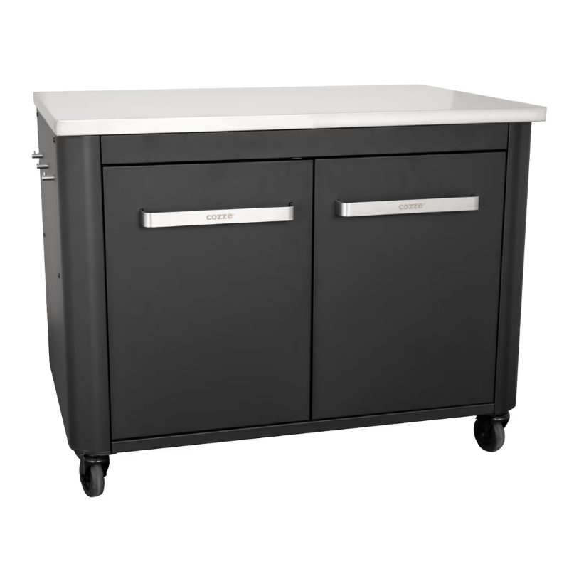 Cozze Outdoor Kitchen 90 Low – BBQ Table for Plancha or Combo Grill