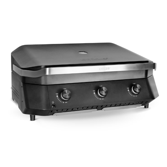Cozze G-800 Gas Plancha Grill with 3 Burners – Outdoor Cooking