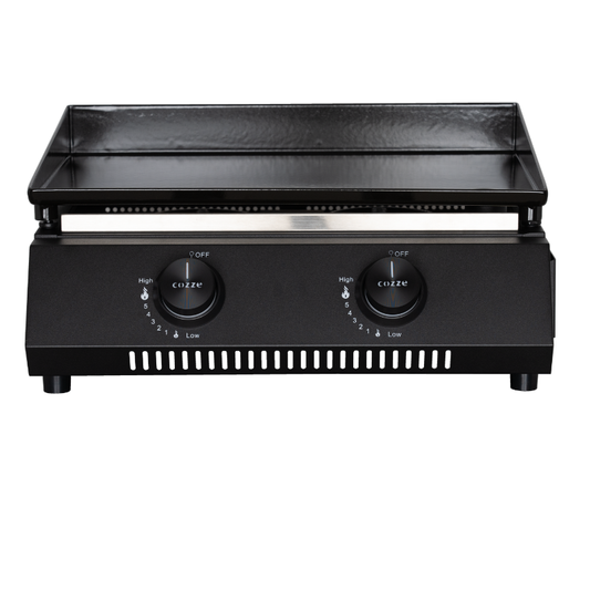 Cozze G-400 Gas Plancha – Compact Tabletop Grill for Outdoor Cooking