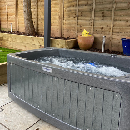 DuoSpa S080 2-Person Hot Tub & Ice Bath | Dark Grey