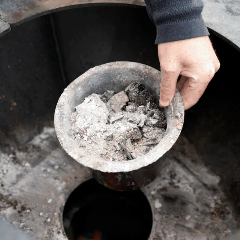 Barbecook Nestor Corten Steel BBQ with Dual Cooking Plates