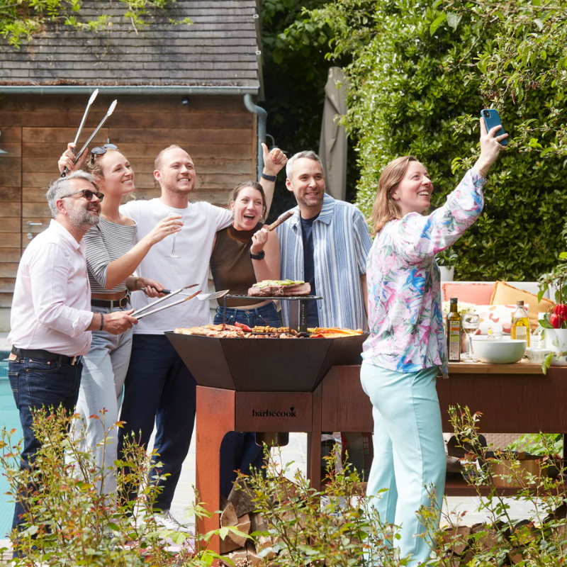 Barbecook Nestor Island BBQ with XL Countertop & Storage