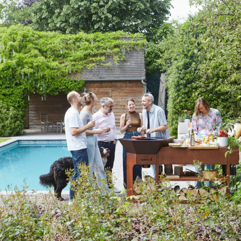 Barbecook Nestor Island BBQ with XL Countertop & Storage