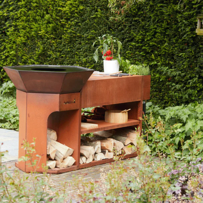 Barbecook Nestor Island BBQ with XL Countertop & Storage