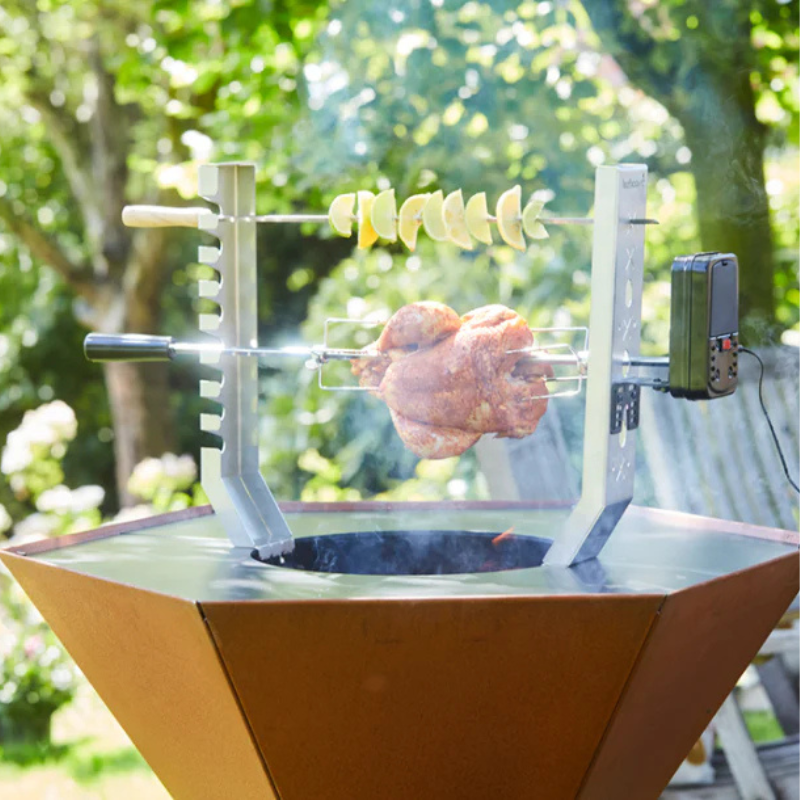 Barbecook Nestor Rotisserie Set with Motor – Dynamic Centre Accessory