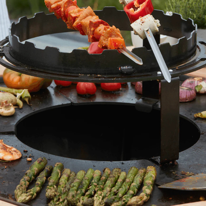 Barbecook Dynamic Centre Skewer Holder – 36cm Carbon Steel