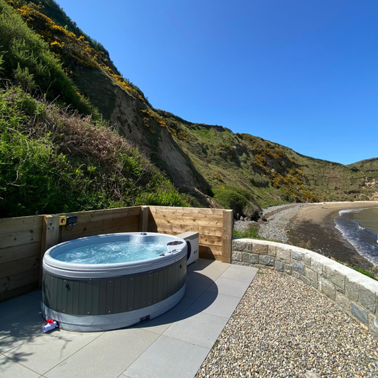 RotoSpa QuatroSpa Hot Tub & Ice Bath | 6-Person Family Garden Spa