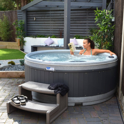 RotoSpa QuatroSpa Hot Tub & Ice Bath | 6-Person Family Garden Spa