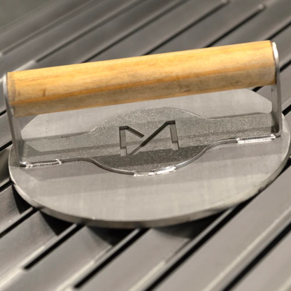 Burger Press by METARTAL | Handmade Stainless Steel Smash Burger Tool