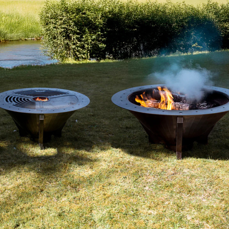 The Flamin’ Pit by METARTAL | Handmade Steel Fire Pit for Outdoor Cooking