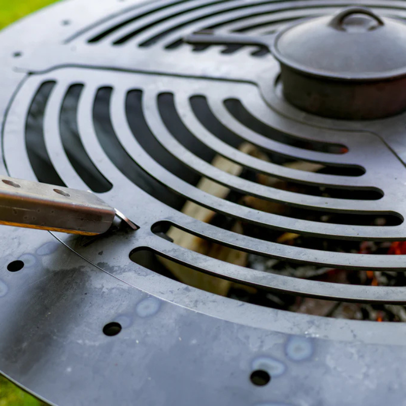 The Flamin’ Pit by METARTAL | Handmade Steel Fire Pit for Outdoor Cooking