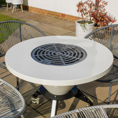 The ‘O’ Grill – Fire and Ice | METARTAL Outdoor Fire Pit, BBQ & Drinks Table