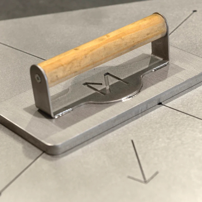 Steak Press – Stainless Steel Grill Weight | Handmade in Britain by METARTAL