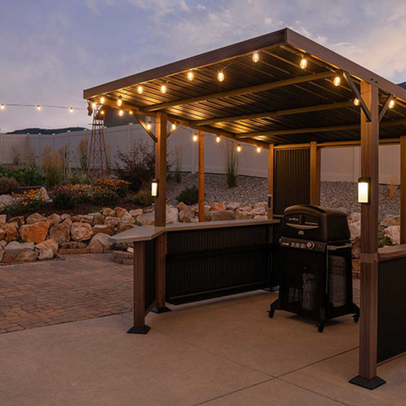 BBQ Shack – Outdoor Garden Shelter for Barbecues and Entertaining