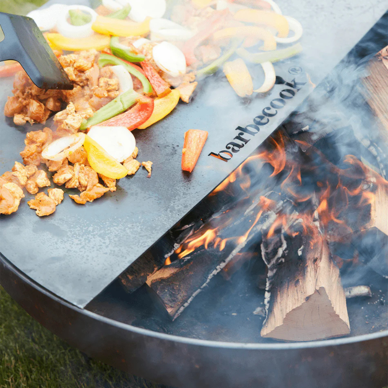 Barbecook Jack Corten Steel Fire Bowl 60cm - Outdoor Round Fire Pit for Garden & Patio