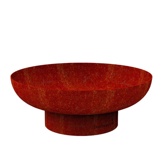 Barbecook Jack Corten Steel Fire Bowl - 75cm Outdoor Fire Pit for Garden & Patio