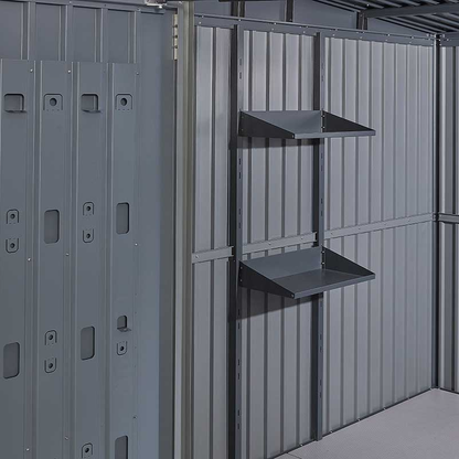 Hex Living Shed Shelf and Rail Kit – Flexible Storage Solution