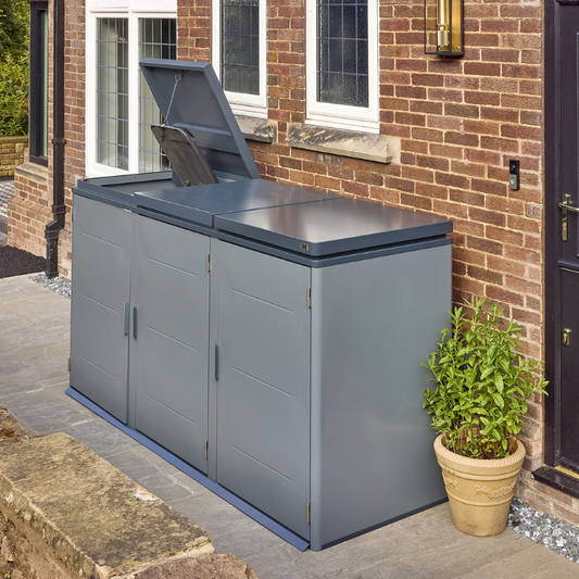 Hex Living Whiston Wheelie Bin Store – Secure Outdoor Storage