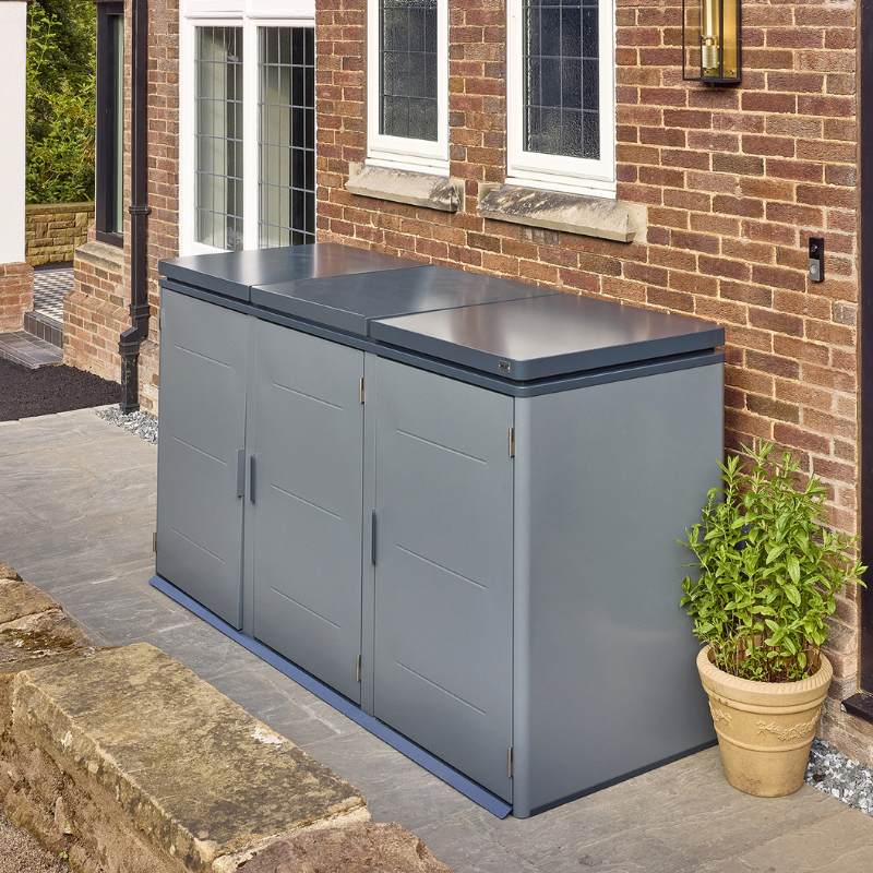 Hex Living Whiston Wheelie Bin Store – Secure Outdoor Storage