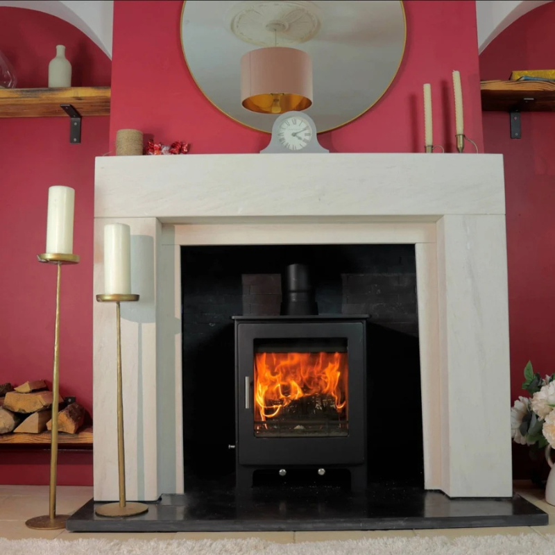 Woodford Lowry 5X Multifuel Stove 5kW Ecodesign DEFRA Approved