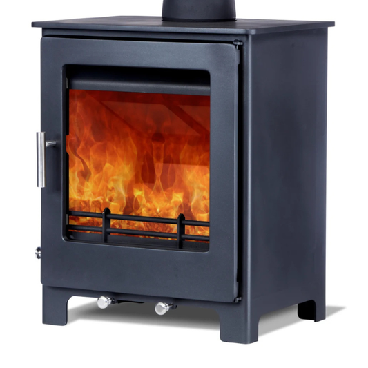 Woodford Lowry 5X Multifuel Stove 5kW Ecodesign DEFRA Approved