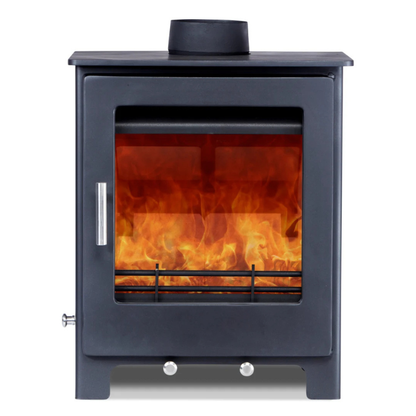Woodford Lowry 5X Multifuel Stove 5kW Ecodesign DEFRA Approved